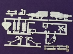 1956 Chevrolet Bel Air CORVETTE V8 ENGINE for Monogram Revell 1:24 Model Chevy