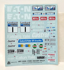 ESCI 1979 Ford Escort RS-1800 World Rally Champion 1/24 Model Kit 3009 Italy