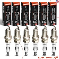 A-Premium Iridium Platinum Spark Plugs Compatible with Chevrolet Silverado