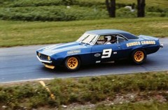 Fred Cady 17 #6/#9 Sunoco Camaro 1969 1/25 decal