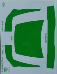 NASCAR DECAL #12 MENARDS LIBMAN 2025 FORD MUSTANG R BLANEY 1/24 NEW HAMPSHIRE