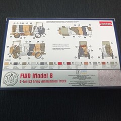 FWD Model B 3-ton US Army Ammunition Truck (Plastic model kit) 1/72 Roden RN736