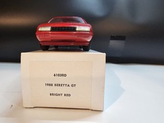 1988 Chevrolet Beretta Red Dealer Promo Car 1:25 AMT ERTL