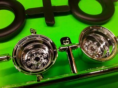 Centerline Rims Frontrunner Drag Slicks 57 Chevy Bel Air 1/24 Mongoose Funny Car