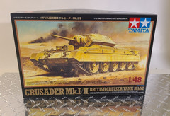 Tamiya Crusader Mk.I/II British Cruiser Tank 1/48 Item 32541 Sealed Contents