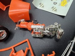 Vintage Revell Orange Crate Original Issue