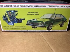 1/25 scale model car kit 77 Ford Pinto Custom Spoiler No Box