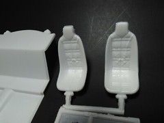1969 Plymouth GTX Pro Street Road Runner 1/25 Interior Roll Cage Bucket Seat