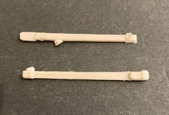 71 Mustang Boss 351 REAR WINDOW STRAPS 140 1623B Model Car Parts COMBINE PARTS