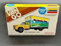 Lindberg Snap fit model kit SEALED Van Go The Moving Van Plus BONUS Truck!