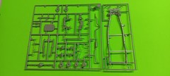 1947 Chevy Moebius Galaxie 1/25 Frame Chassis Axle Rear End Front Suspension