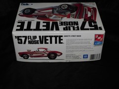 MPC 1957 ’57 Flip Nose Vette Corvette Street Racer 1:25 Model Kit Sealed Parts