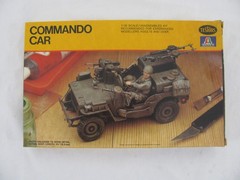 Vintage 1980 Testors Italeri 1/35 Scale WWII Willys Jeep Commando Car #853 New!