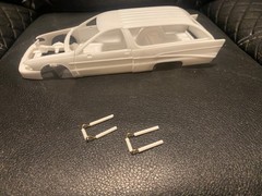 Door hinge kit for model kits 1/24 and 1/25 scale