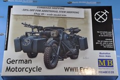 Master Box 3528 – 1/35 – WWII German motorcycle