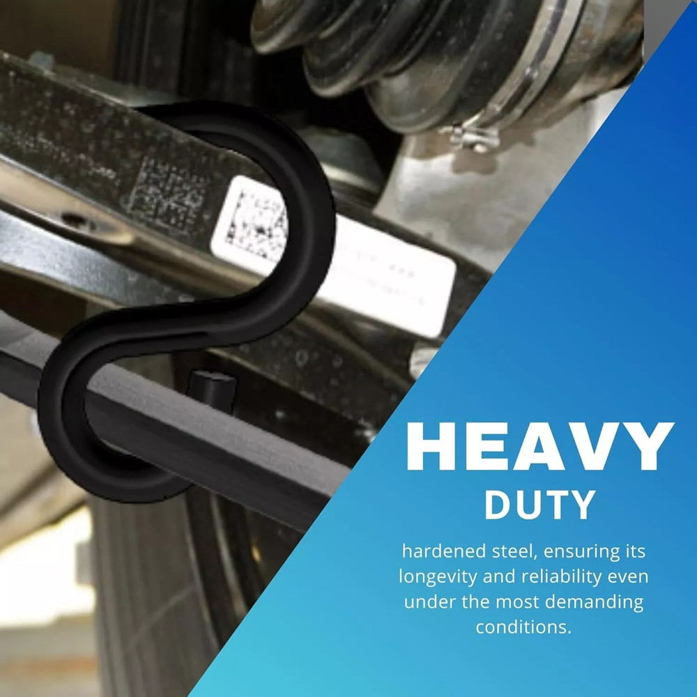 For Drivetrain Work Control Arm Pry Bar 0.5 Ton Black Coated Durable /