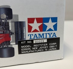 Tamiya 20038 Ferrari F189 Early Version Model Race Car Kit Parts Sealed 1/20