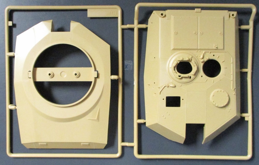 Academy 1/35th Scale M1A1 Abrams – Turret Shell from Kit No. 13202