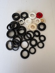 1960’s Model Car Tires Wheels Hub Caps Windows Junkyard Lot