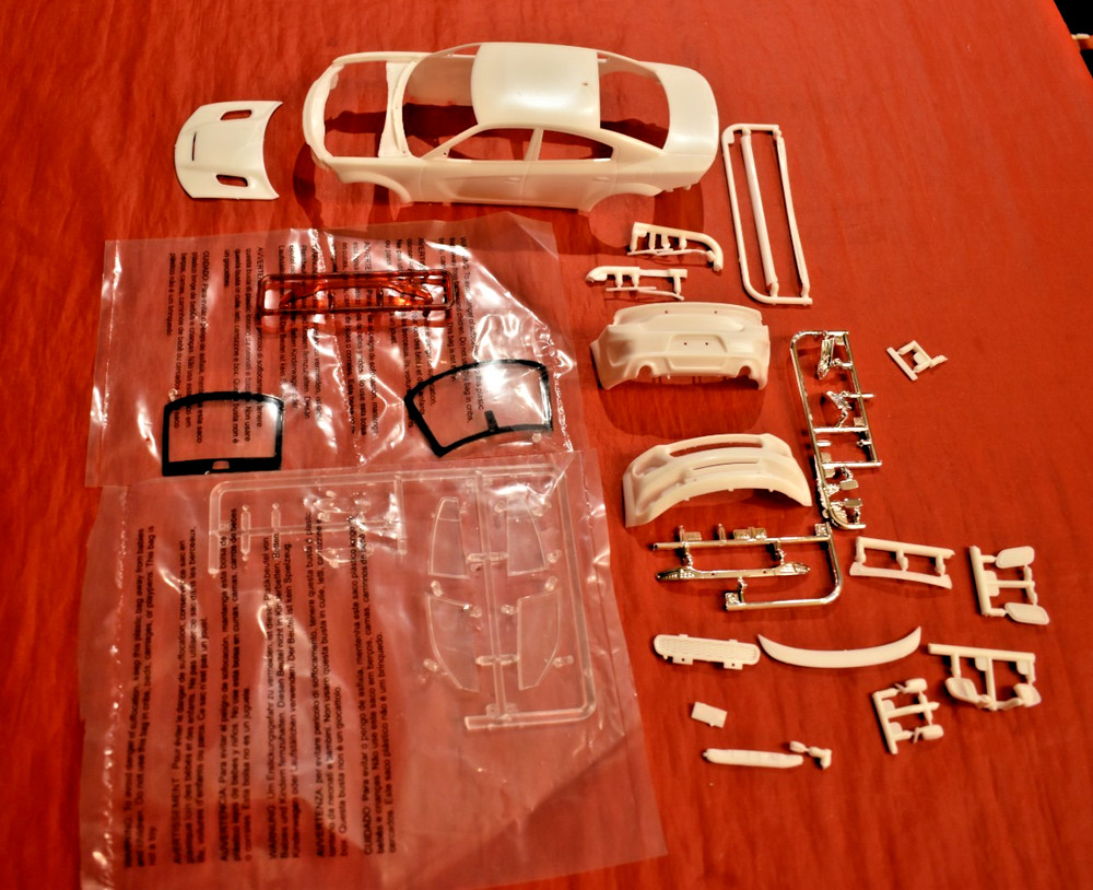 AMT 2021 Dodge Charger Wide Body Redeye Hellcat Body and Glass 1/25