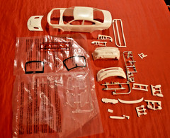 AMT 2021 Dodge Charger Wide Body Redeye Hellcat Body and Glass 1/25