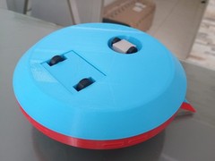 Flying Saucer Masudaya Japan Space ship 1 toy 6 inches diameter
