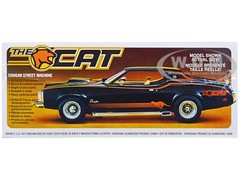 SKILL 2 MODEL KIT 1973 MERCURY COUGAR “THE CAT” 1/25 SCALE CAR BY MPC MPC1004 M
