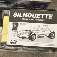 Amt 1/25 All American Show N Go Silhouette Bill Cushenbery Plastic Model Kit