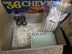 1936 chevy wild one amt model kit 1/25th scale Open Box
