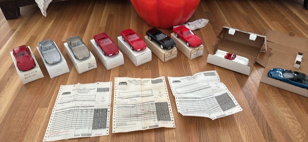 Vintage Corvette And Camaro Dealer Promo Lot – 9 cars Mostly 1980’s
