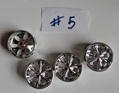 *Pick One* 1/25 Scale Chrome Car Model Kit Parts Trim/Wheels/Engine *Pick-A-Lot*