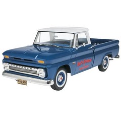 REVELL 1:25 SCALE ” 1966 CHEVY FLEETSIDE PICKUP ” PLASTIC MODEL KIT 85-7225