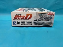 INITIAL D 1/32 AE86 TRUENO TAKUMI FUJIWARA Plastic Model Kit By AOSHIMA