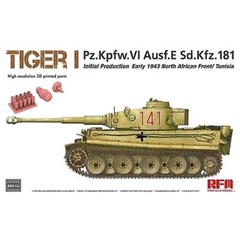 Rye Tiger I Pz.Kpfw.VI Ausf.E Sd.Kfz.181 – Plastic Model Military Vehicle