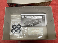 Vintage Amt 1958 Plymouth Belvedere