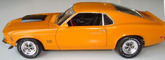 FORD Mustang Race Car Custom Classic18Boss GT 1:24Built Model12Carousel Org1969