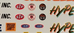 Decal Sheet 65 1965 Chevy Chevelle AWB Funny Drag Car 1/25 AMT 427 Fully Blown