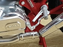 Tamiya 1:12 Scale Ducatil 900 Mike Hailwood Replica Model Kit # 14019 Assembled