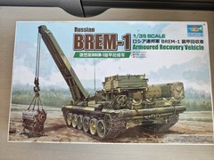Trumpeter 1/35 Russian BREM-1 Armoured Recovery Vehicle 09553 (see desc)