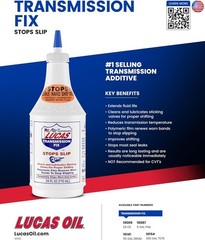 Lucas Oil 10009 Transmission Fix – 24 Ounce, White