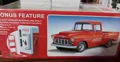 Coca-Cola 1955 Chevrolet Cameo Pickup Truck AMT 1/25 Scale Model Kit AMT1094/12
