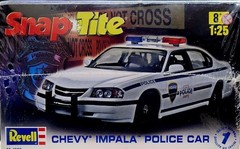 Chevy Impala Police Car Revell Snap Tite 1:25 NEW FACTORY SEALED *US Seller*