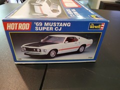 Revell – 1969 Mustang Super CJ – Special “Hot Rod” Series Model Car Kit
