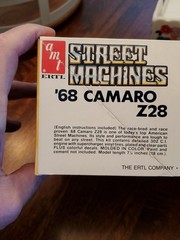 AMT 68 Camaro Z28 Street Machine 1:25 Scale Kit 6530 New Open Box