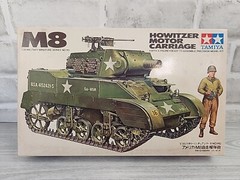 Tamiya 1:35 M8 Howitzer Motor Carriage Plastic Model Kit MM210