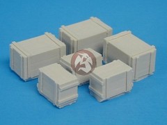 Tank Workshop 1/35 Wooden Crates (3 Medium sized & 3 Large sized) [Resin] 354015