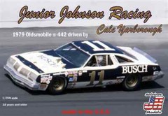 Salvinos JR Models JJO1979D 1:24 1979 Oldsmobile 442 Racing Car Plastic Kit