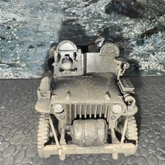 A Bridge Too Far ! British PARATROOPERS WILLYS JEEP COMMANDO CAR Vickers MGun!!