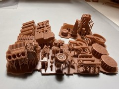 1/25th 351 Cleveland Stock 3D Printed