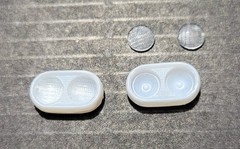 1/25 resin Quad Headlights 49 mercury Lindberg Monogram Revell custom Street rod